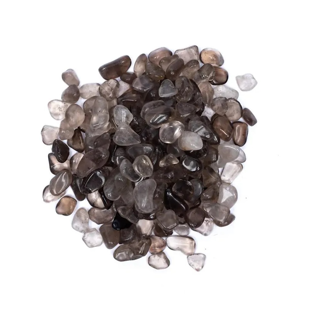 Pierres polies Quartz Fumé qualité A | ± 800 g ; ±0.5-2.5cm