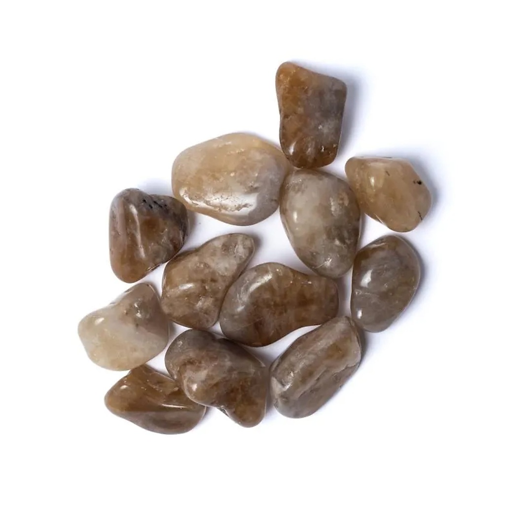 Citrine naturelle Pierres polies qualité A | ±500g; ±3-4cm