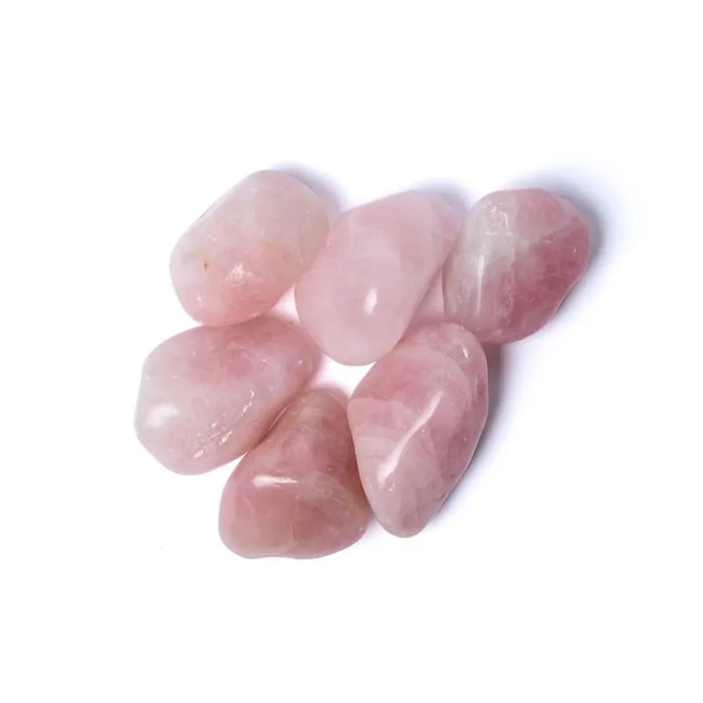 Pierres polies en quartz rose Qualité A | ± 500 g; ±4-6cm