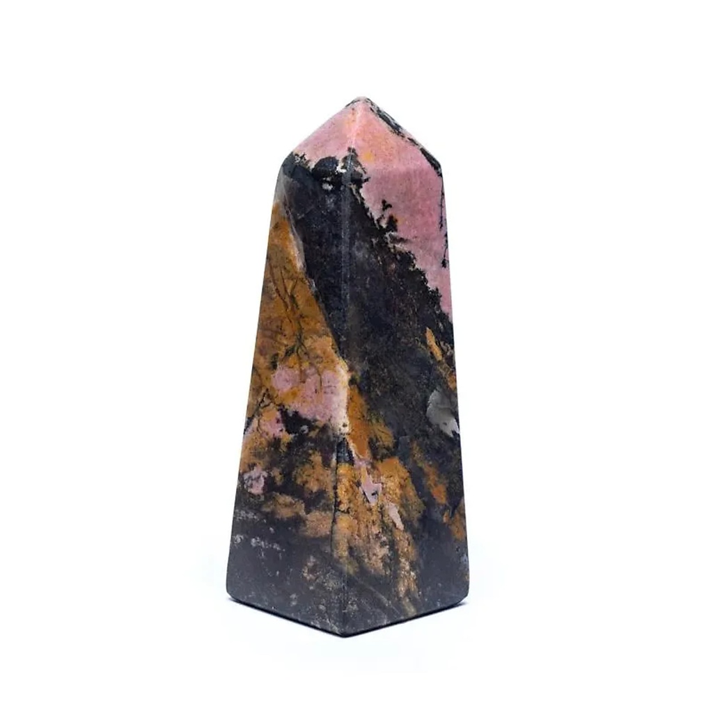 Obélisque en Rhodonite | 12x2,5x2,5cm