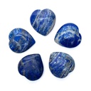 Coeur de Lapis Lazuli Pierre de soucis | 5x4,5x1,5cm