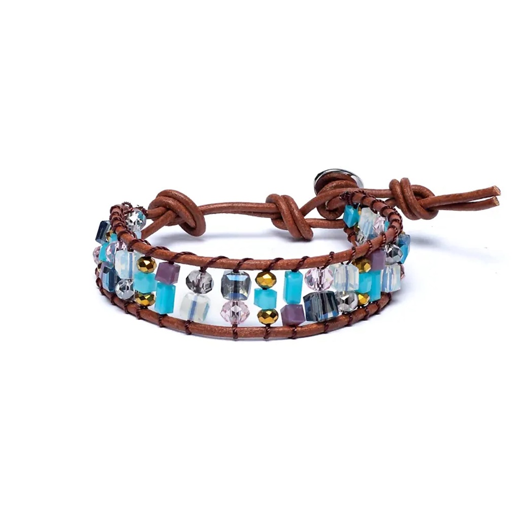 Bracelet bohème réglable -- 1 cm