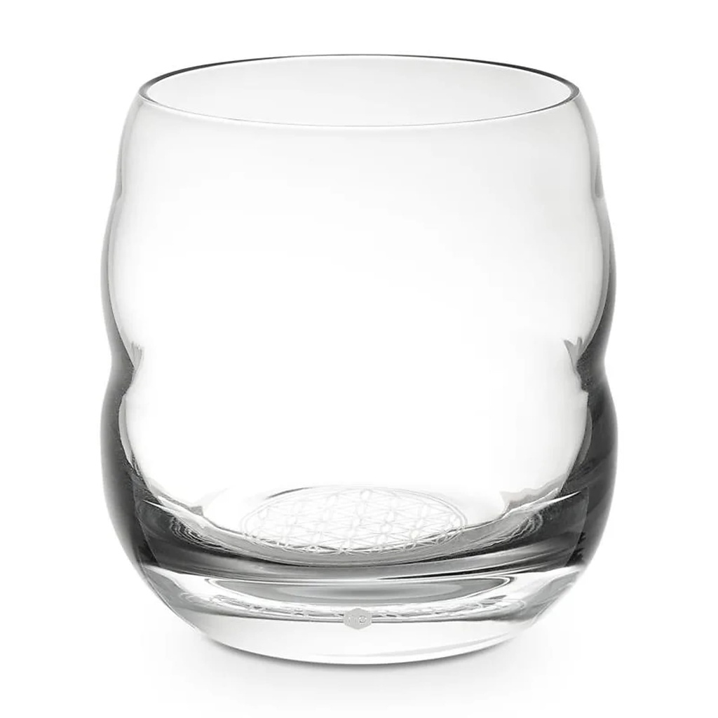Verre Mythos fleur de vie gravée - blanche | 250 ml