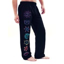 Pantalon de Yoga Chakra homme - noir S/M |307g