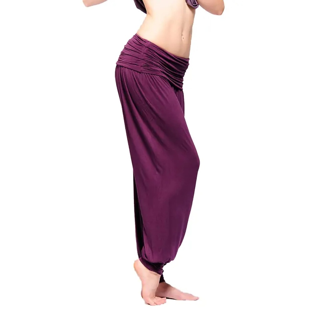Yoga pantalons comfort flow violet S-M | 317g
