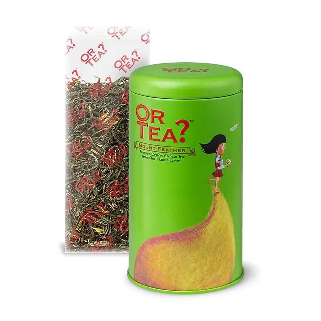 Or Tea? Mount Feather thé vert en vrac BIO -- 75 g