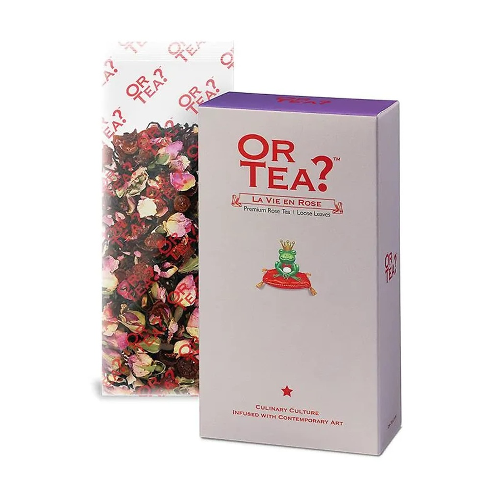 Or Tea? La Vie en Rose Thé noir à la rose recharge | 75 g