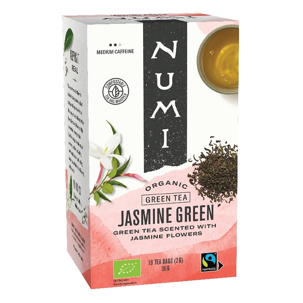Numi Thé bio Gelsomino verde | 18x2g