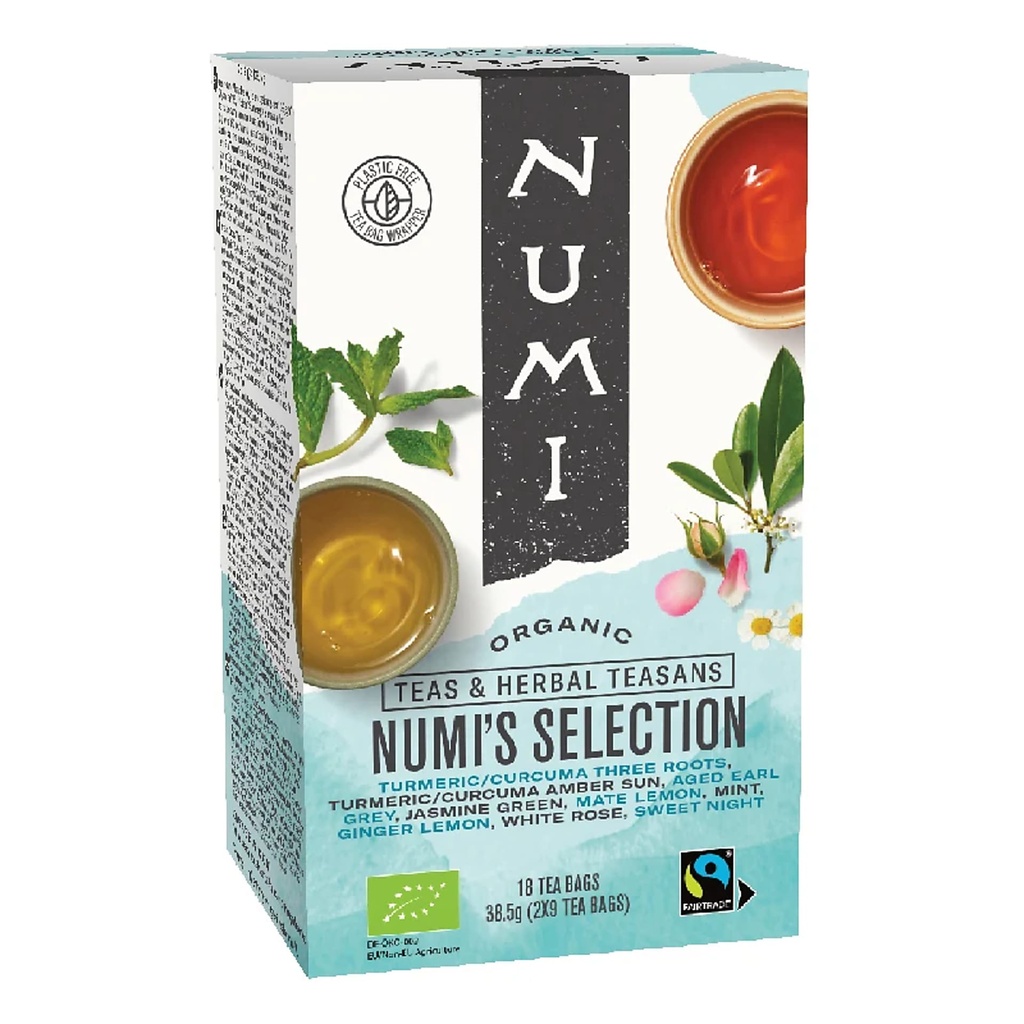 Numi Thé bio Numi's Selection | 18 x 2.1 g
