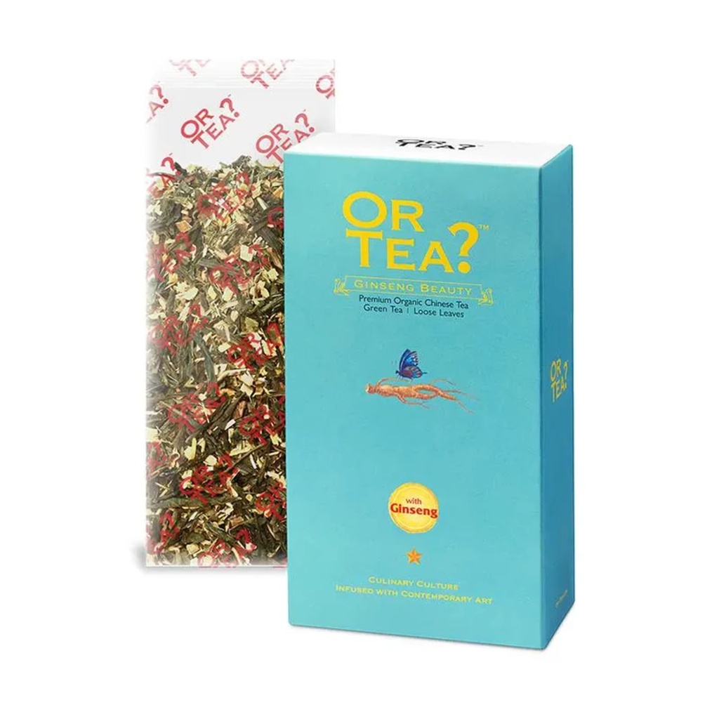 Or Tea Ginseng Beauty Thé vert & herbes recharge BIO -- 75