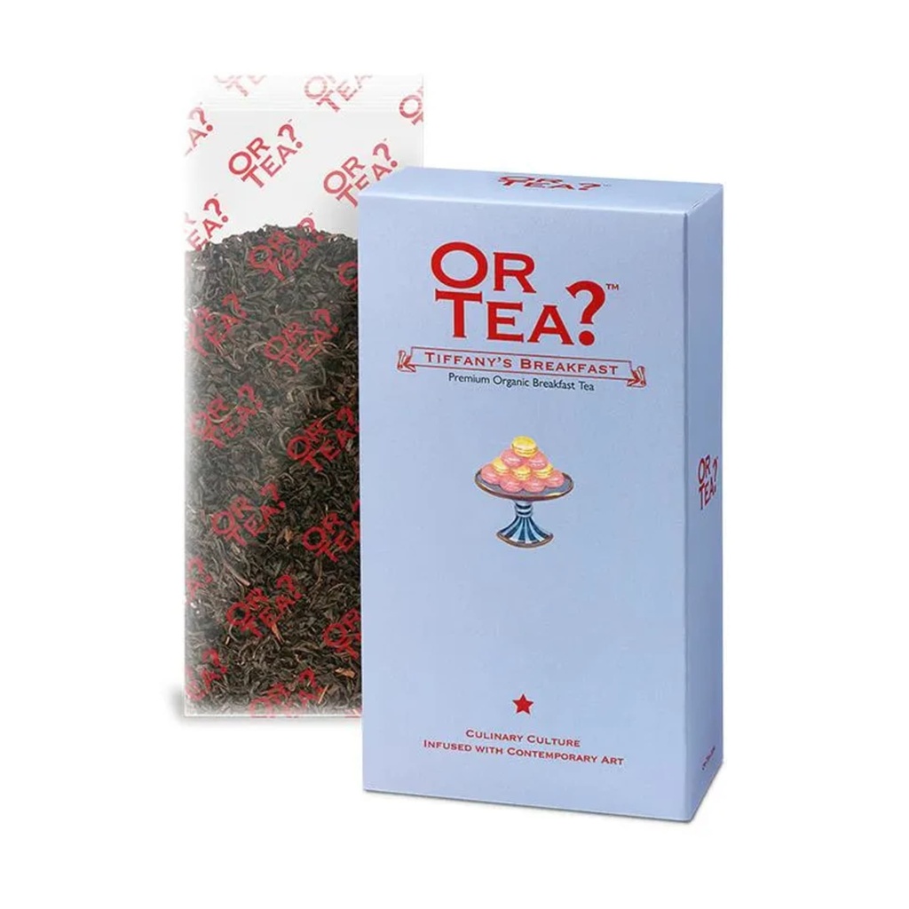 Or Tea? Tiffany's Breakfast Thé Noir recharge BIO -- 100 g