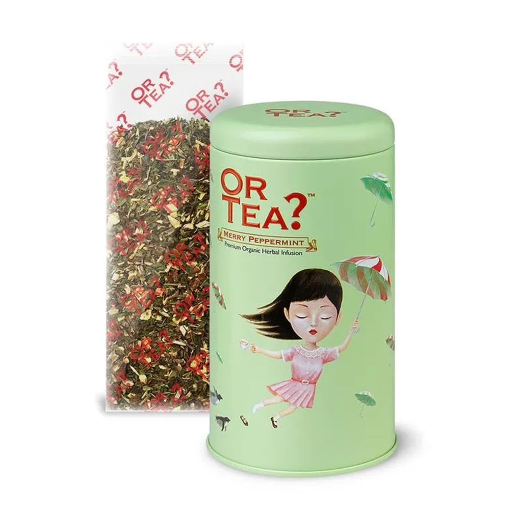 Or Tea? Merry Peppermint Tisane plantes menthe BIO -- 75 g