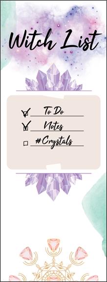 [épuisé] Witch list crystals