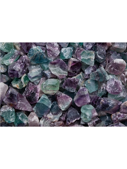 Pierres brutes - Fluorite arc-en-ciel - Sachet 1 kg