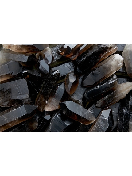 Pointes de Quartz fumé - Boite de 1 kg environ