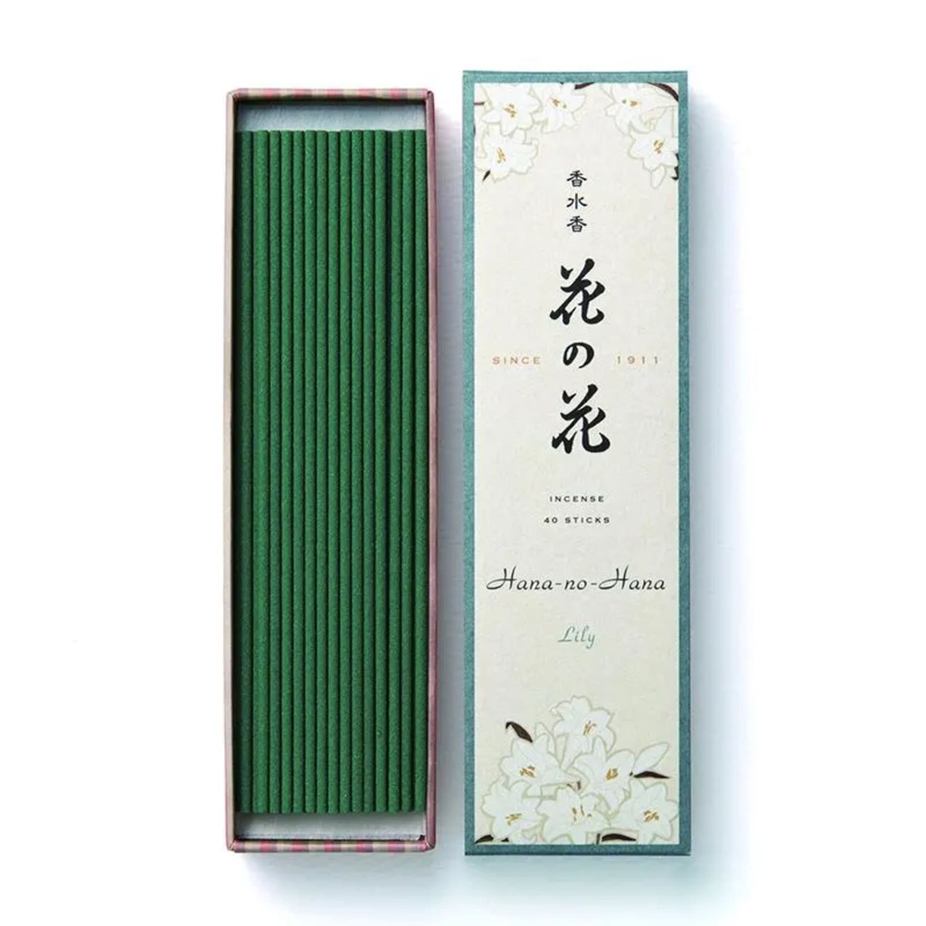 Encens Hana no hana Lis -- 40 g; 14 cm