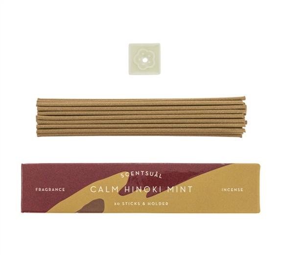 Encens Scentsual Calm Hinoki Menthe -- 11g