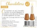 Chandeliers Métal Mini - Cuivré Rose Brillant (assortiment de 2)