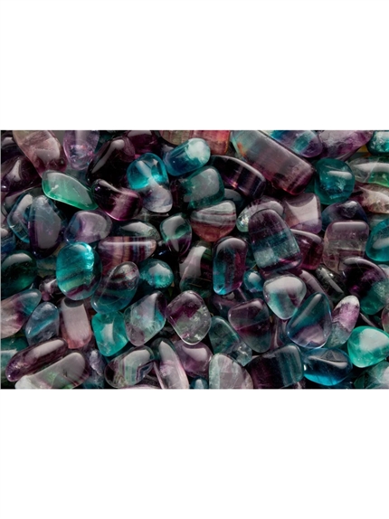 Pierres roulées - Fluorite Arc-en-ciel - Sachet de 500 grs