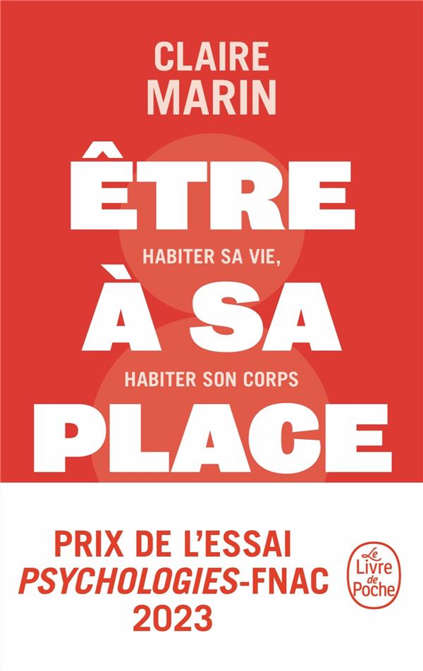 être à sa place