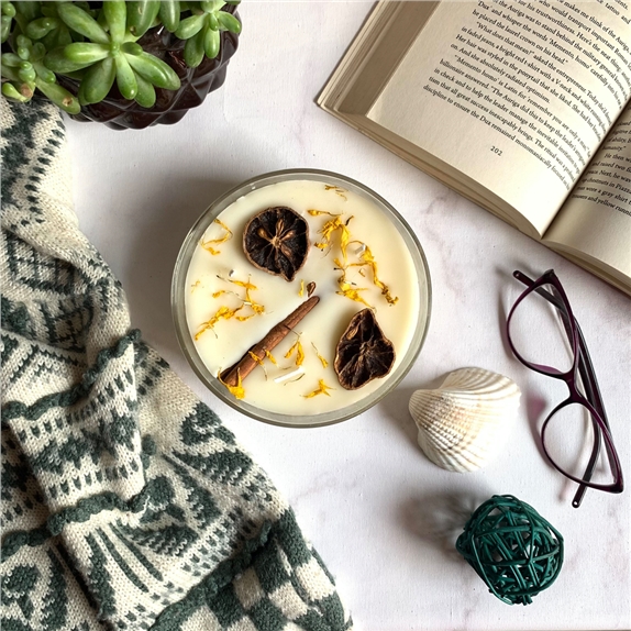 Bougie parfumée Botanicals Goji Orange Moro