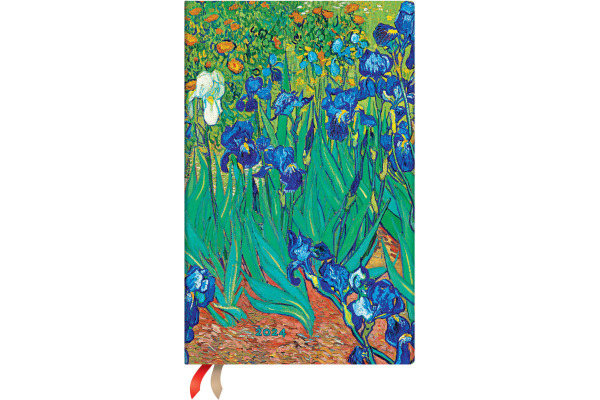 agenda PAPERBLANKS maxi les iris 12 mois