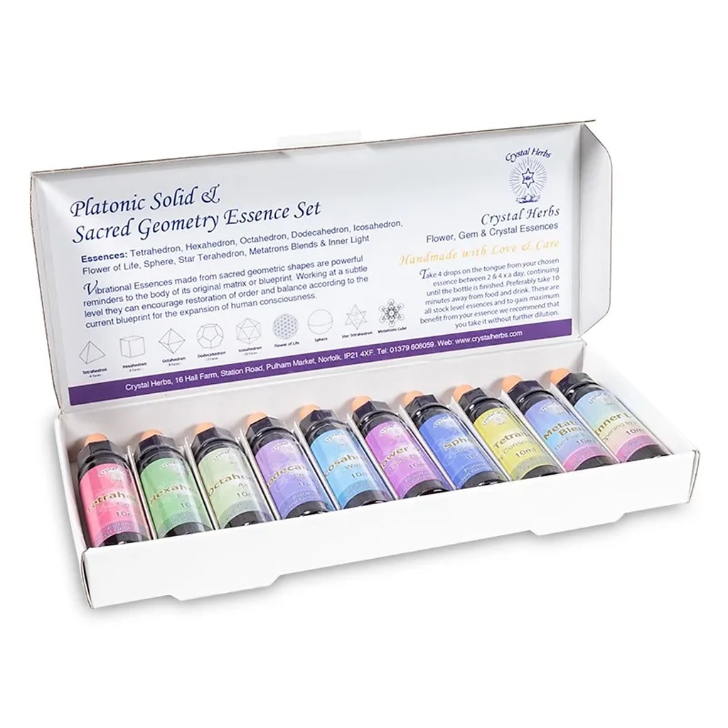 Set de 10 Essences de Géométrie Sacrée