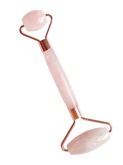Rouleau de Massage en Quartz rose