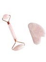Coffret de Massage pour le Visage en Quartz rose