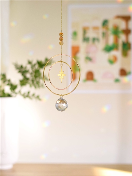 Attrape-soleil Etoile et citrine