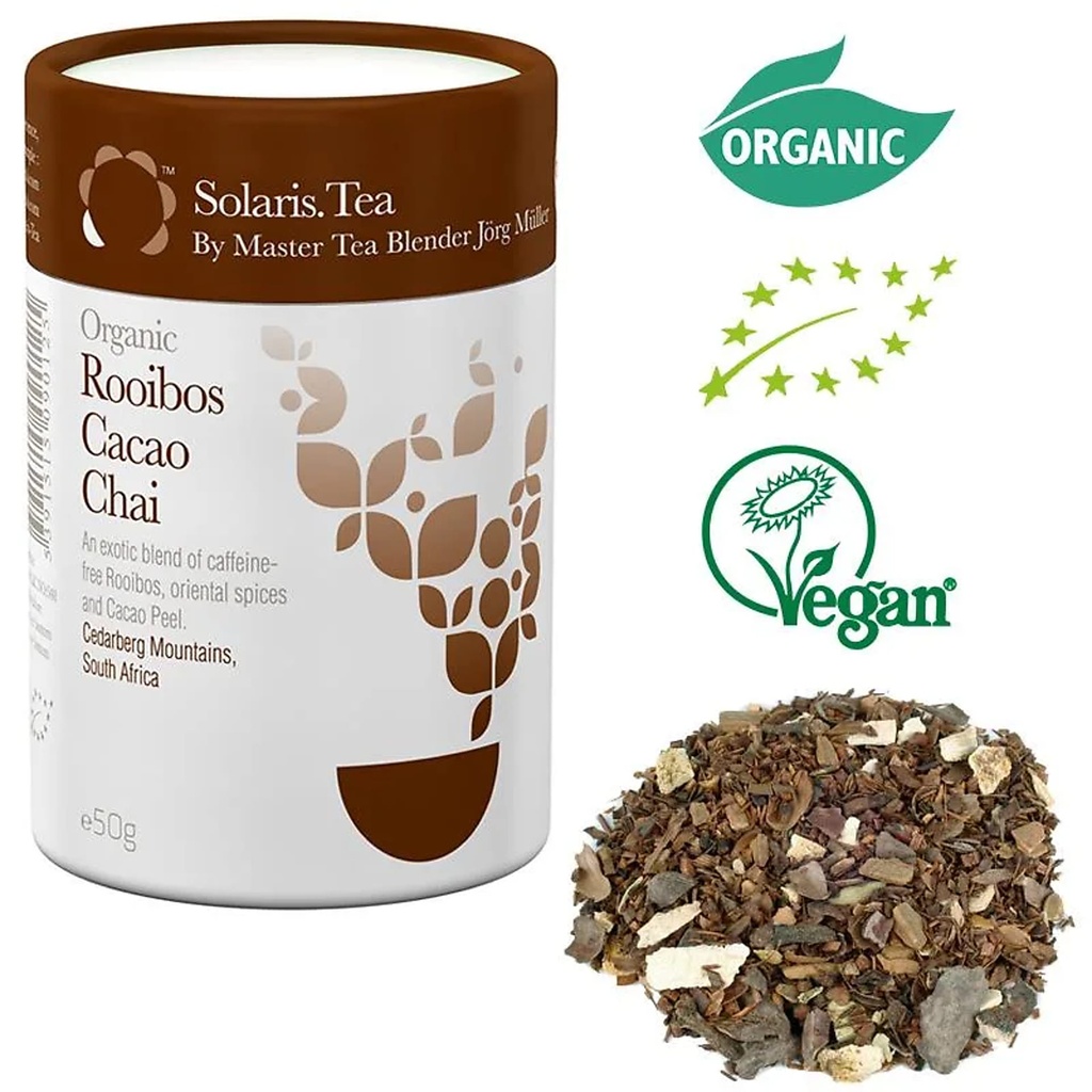 Solaris Rooibos Cacao Chai Bio - thé en vrac | 50 g