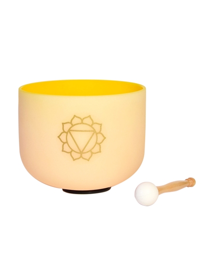 [3660341727447] Bol chantant en Cristal Chakra Plexus solaire