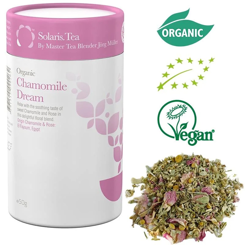 Solaris rêve de Camomille bio - infusion de feuilles entiè | 50 g