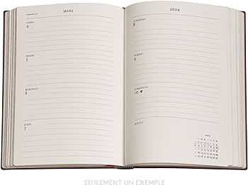 agenda flexis 12 mois Frédérick Douglas