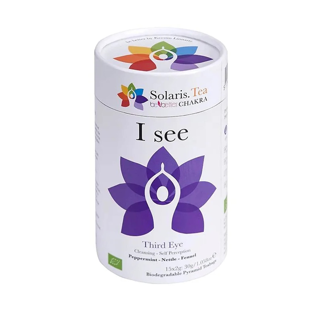 Tisanne bio Solaris Chakra du troisième oeil | 15x2 g