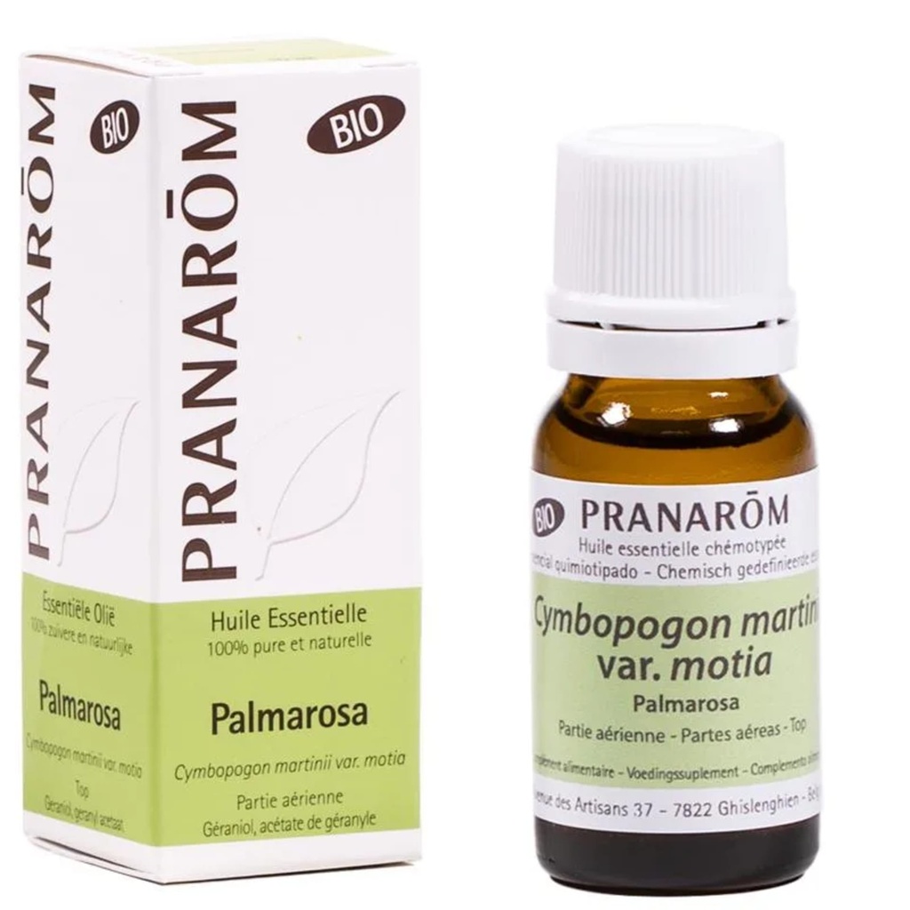 Huile essentielle Palmarosa Pranarom BIO -- 10 ml