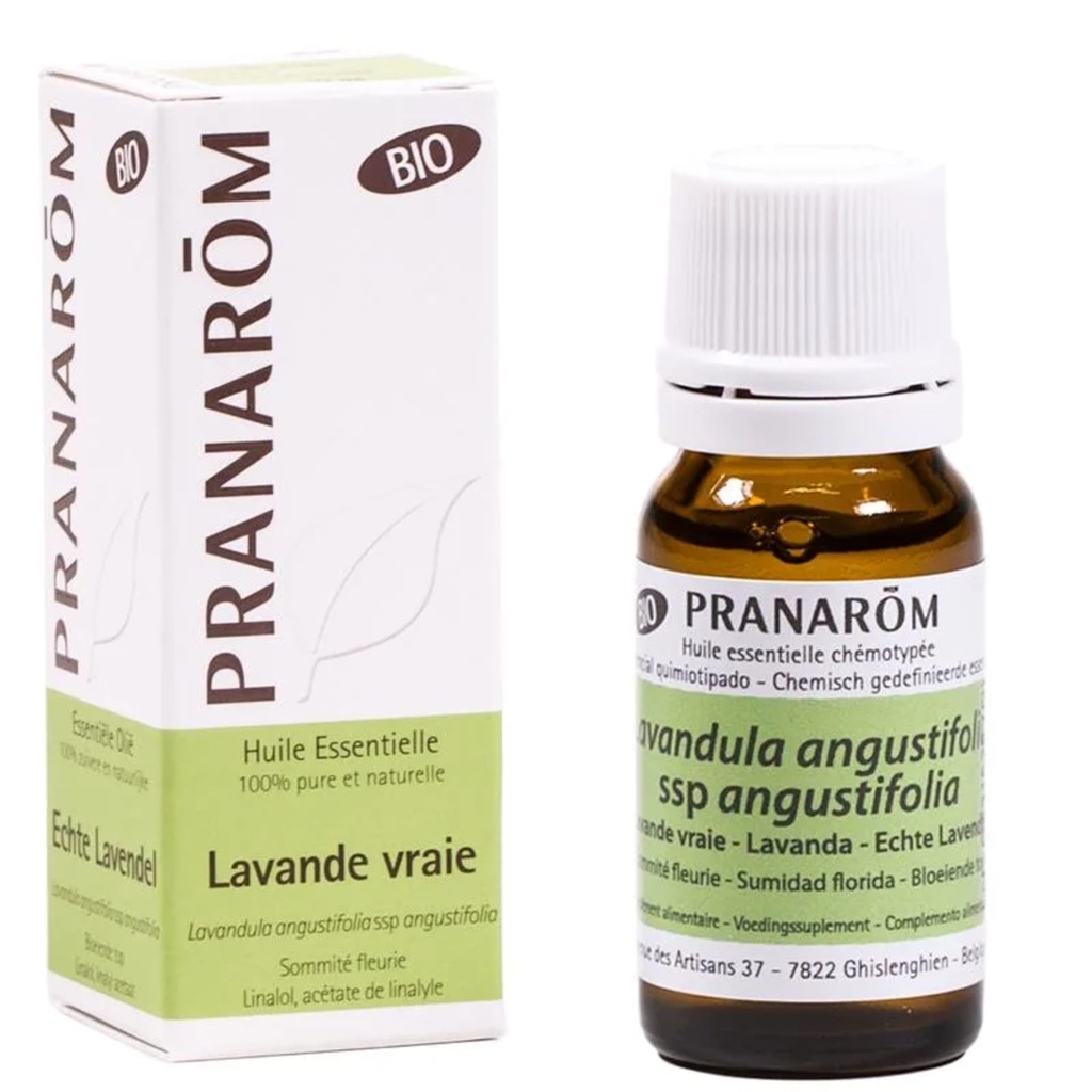 Huile essentielle Lavande vraie Pranarom BIO -- 10 ml