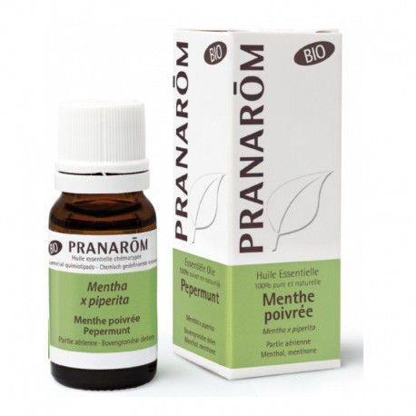 Huile essentielle Menthe poivrée Pranarom BIO -- 10ml