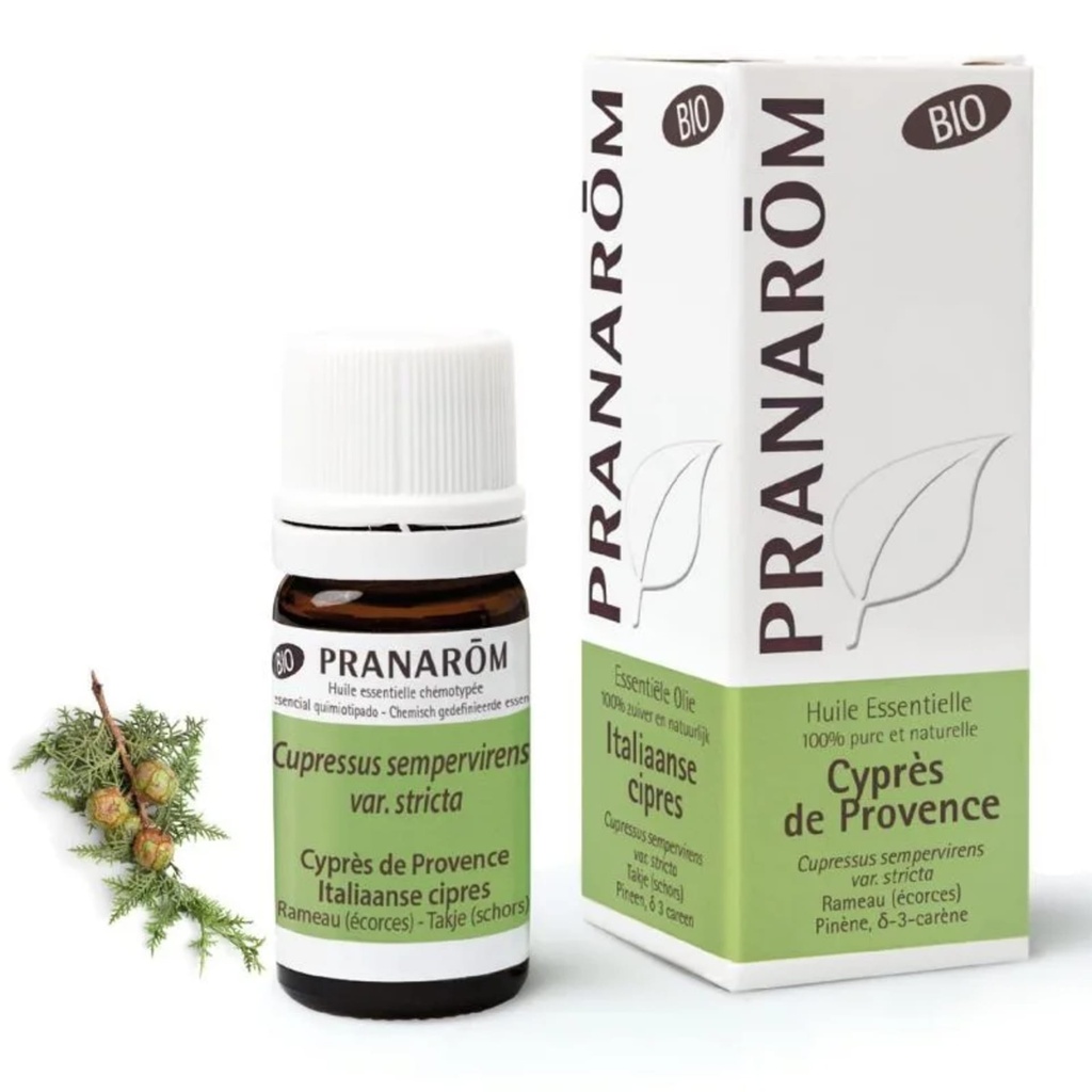 Huile essentielle Cyprès de Provence Pranarom BIO -- 5ml