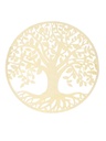 Socle de rechargement en bois Arbre de Vie ajouré 30 cm
