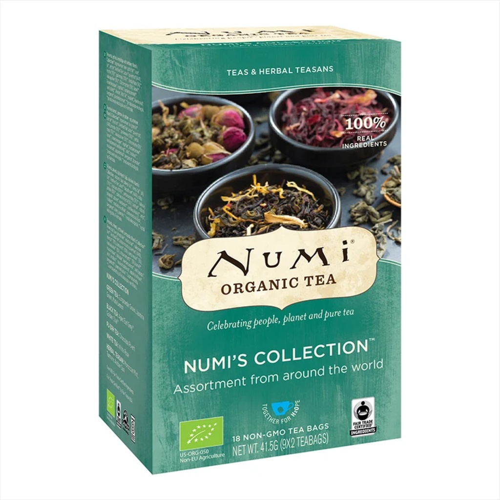 Numi Thé bio Numi's Collection -- 18 x 2,3g