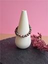 Bracelet Rhodonite Perles rondes 8 mm
