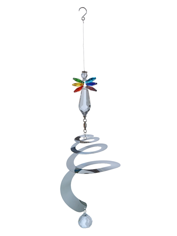 Mobile Attrape-soleil Cristal Ruban Multicolore