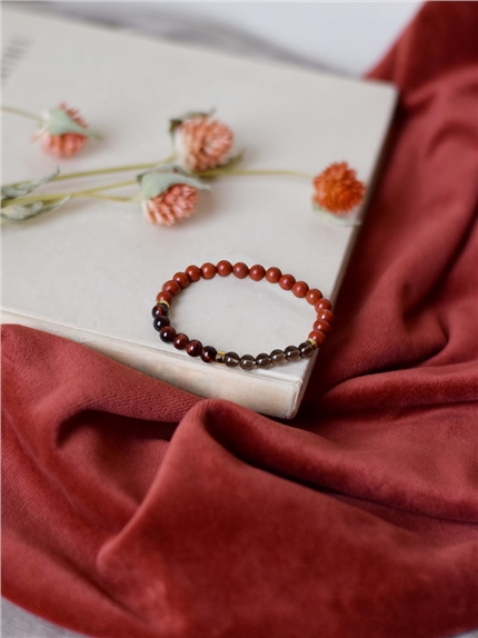 Bracelet Chakra Racine Perles rondes 6 mm