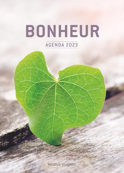 [épuisé] Agenda du bonheur (édition 2023)