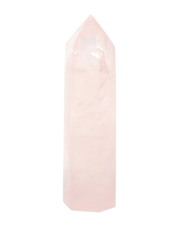 Pointe obélisque Quartz rose