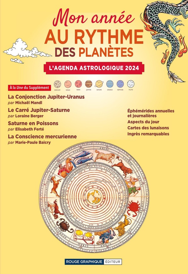 L'Agenda Astrologique 2024 : Mon année au rythme des Planètes