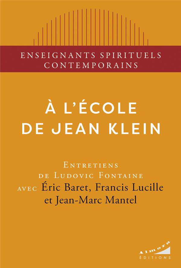 [9782351186824] A l'école de Jean Klein