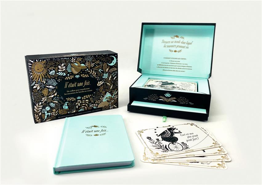 [épuisé] Il était une fois : un coffret pour transformer les souvenirs de famille en contes
