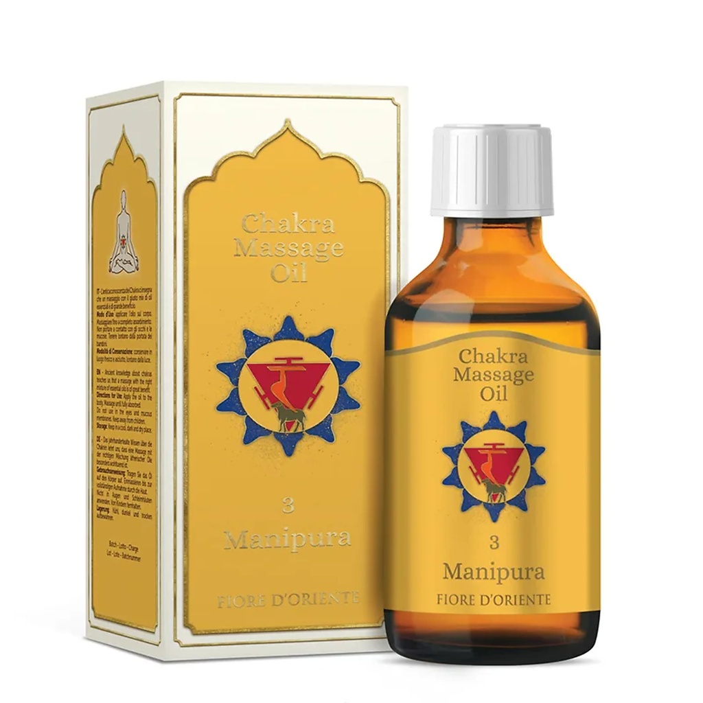 Huile de massage 3°chakra  Manipura | 100ml